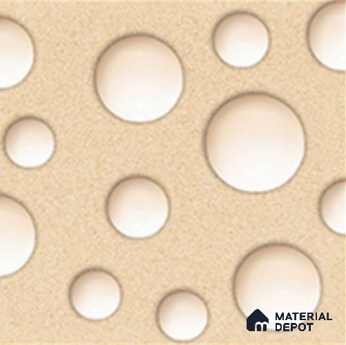 Patterned Look  Tile TL 08809 12X12 inch Matte Finish Ceramic Tile - 8 mm | Please Expect a Slight Variation of Pattern