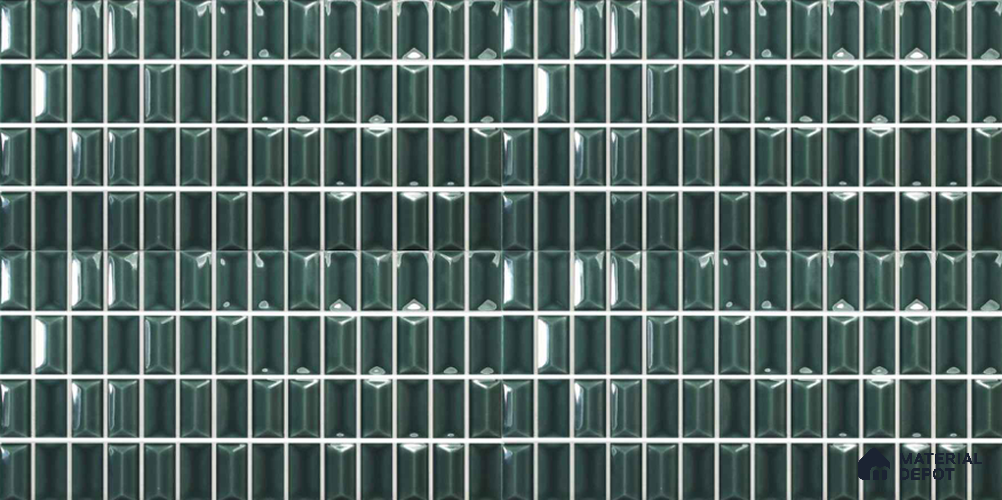 Subway Wall Tile TL 10509 D  10 in x 5 in Ceramic Glossy Finish - 11 mm
