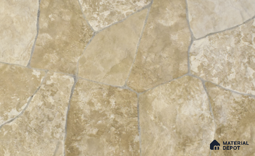 Stone Wall & Floor Tile TL 10515  24.8 in x 16 in Porcelain Matte Finish - 12 mm