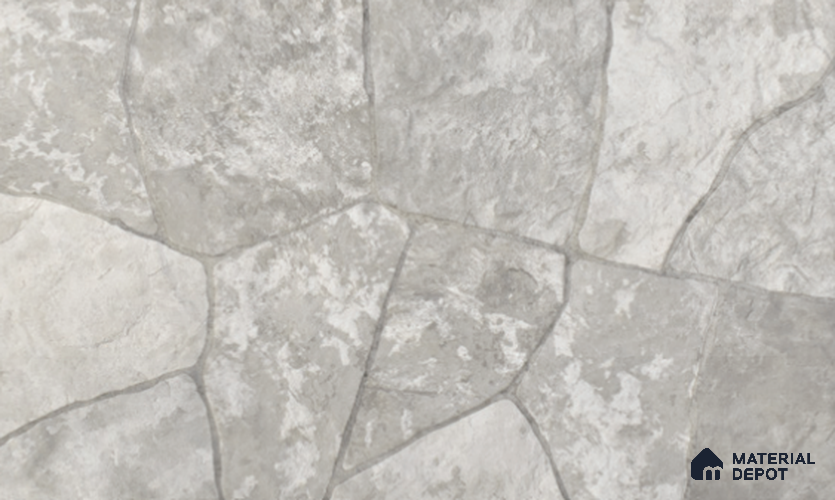 Stone Wall & Floor Tile TL 10515 B 24.8 in x 16 in Porcelain Matte Finish - 12 mm