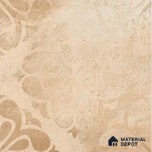 TL 08657 Beige Decor 298X298 mm Matte Finish Vitrified Floor & Wall Tile - 12 mm | Random 08