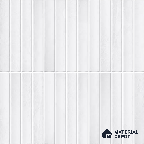 Faux Subway Wall Tile TL 10840 D 1 ft x 1 ft Glossy Finish Ceramic Tile - 9 mm | Please Expect a Slight Variation of Pattern