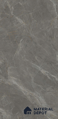 TL 08633 Black 5.25 ft x 2.62 ft Matte Finish Vitrified Floor & Wall Tile - 9 mm