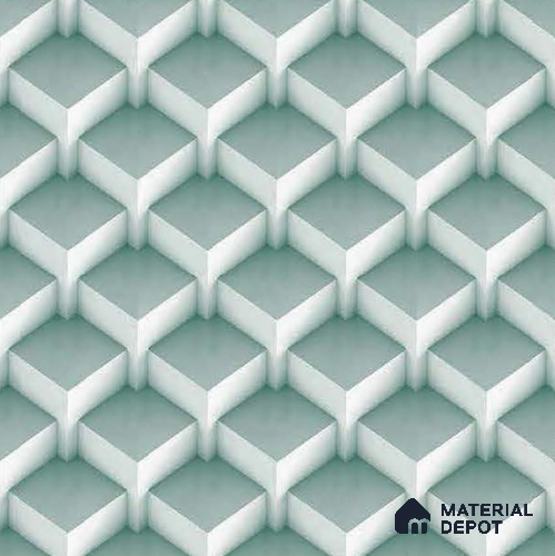 Patterned Look Floor Tile TL 08760 B 12 x 12 inch Matte Finish Ceramic Tile - 8 mm | Please Expect a Slight Variation of Pattern