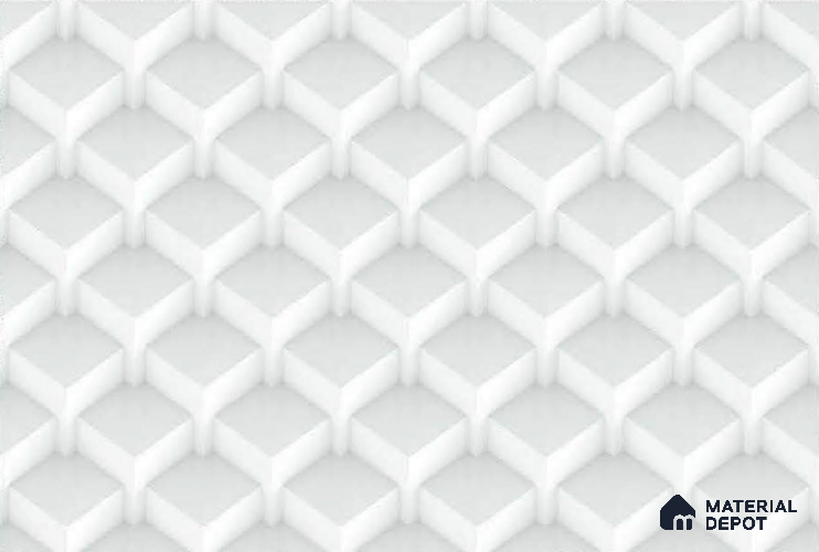 Patterned Look Wall Tile TL 08760 D 18 x 12 inch Glossy Finish Ceramic Tile - 8 mm