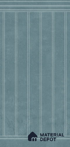 Patterned Wall Tile TL 10983 D | Arebic Aqua Liner Decor | 4 ft x 2 ft Crits Micro Matte Finish Porcelain Tile - 9 mm | Suitable for Living Room, Bedroom, Dining & Bathroom | 3 mm Spacer Required