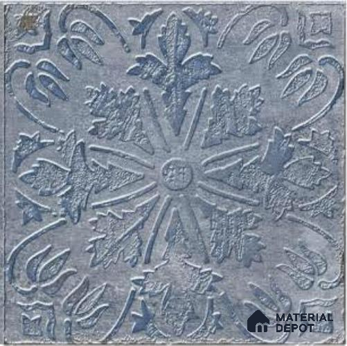 TL 08655 Blue Decor 298X298 mm Matte Finish Vitrified Floor & Wall Tile - 12 mm | Random 12