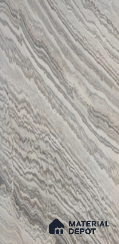 WL 00366 B Bookmatch Opaque Design 8 ft x 4 ft Stone Veneer - 4 mm | Suitable for Facade, Wardrobe & Bedroom