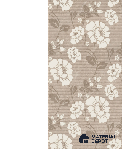 Floral Wall Tile TL 09615 4 ft x 2 ft Glossy Finish Vitrified Tile - 9 mm