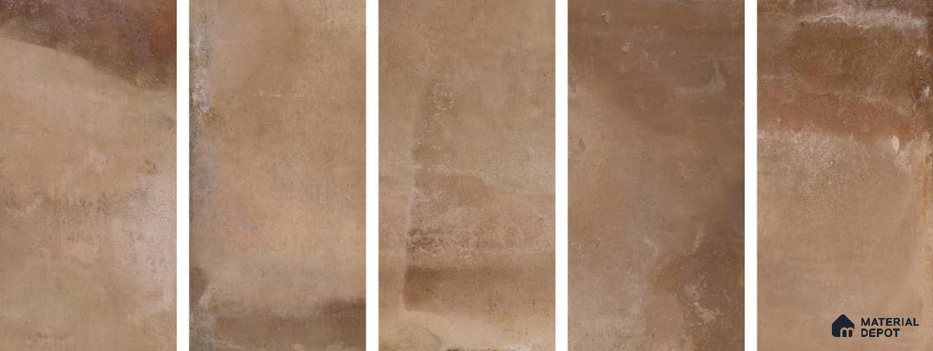 TL 08652 B Brown Base 298X600 mm Matte Finish Vitrified Floor & Wall Tile - 12 mm | Random 16