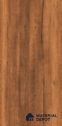 TL 08735 Brown 4 ft x 2 ft Matte Finish Vitrified Floor & Wall Tile - 8.5 mm