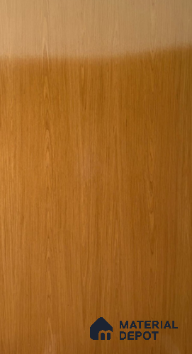 ND 15 Burma Teak Crown 8 ft x 4 ft Recon Veneer - 3.7 mm
