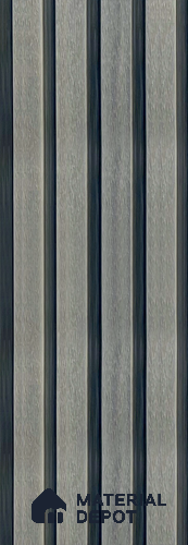 PN 06365 E WPC 3/4 Design 8 ft x 8.6 inch Exterior Wall Panel - 26 mm | Suitable for Facade, Balcony, Cafeteria | Suitable for Balcony, Facade & Open Area | Width is Subjected to 5% Variation