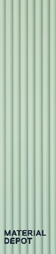 Green Plain Colour Louver PN 05531 9.5 ft x 5 inch Charcoal Panel - 11 mm | Suitable for Feature Wall, TV Unit & Living Room | Width is Subjected to 5% Variation