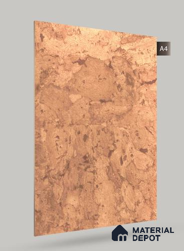 Wooden Look LM 21326 Cork 8 ft x 4 ft Texture Finish Decorative Laminate - 1.25 mm | Suitable for TV Unit, Wardrobe, Kitchen Cabinets