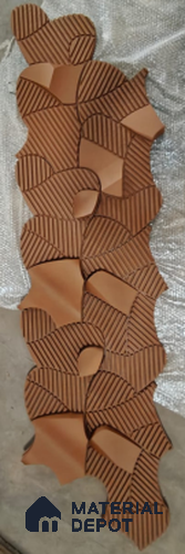 Hydes Choclate Brown WL 00442 Concrete Panel - 70 mm | Box Contains Mix Size of 2.14 ft x 1.1 ft & 2.16 ft x 1.05 ft Covering 18.5 Sq. Ft.
