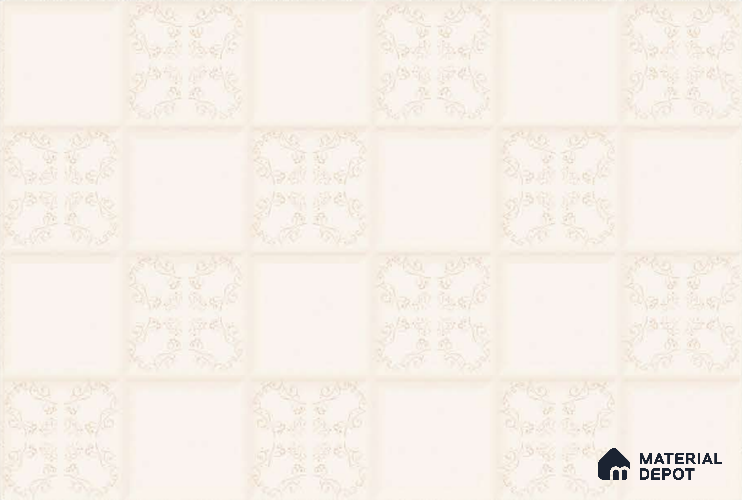 Patterned Look Wall Tile TL 08798 18X12 inch Glossy Finish Ceramic Tile - 8 mm