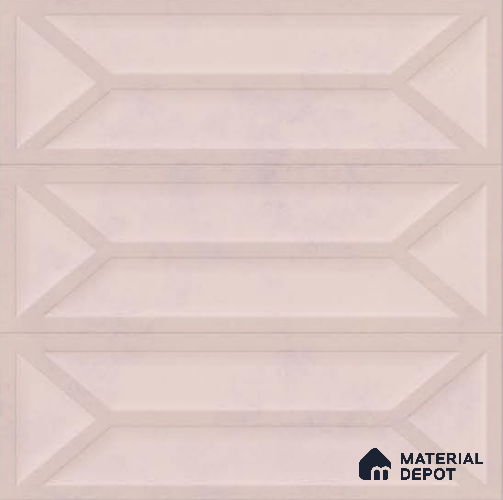 Faux Subway Wall Tile TL 10838 H 1 ft x 1 ft Glossy Finish Ceramic Tile - 9 mm | Please Expect a Slight Variation of Pattern