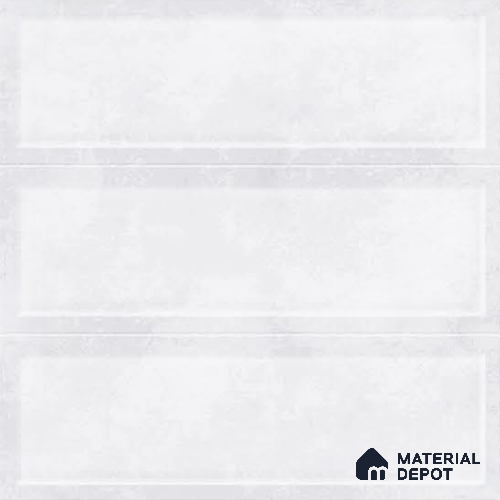 Faux Subway Wall Tile TL 10839 E 1 ft x 1 ft Glossy Finish Ceramic Tile - 9 mm | Please Expect a Slight Variation of Pattern