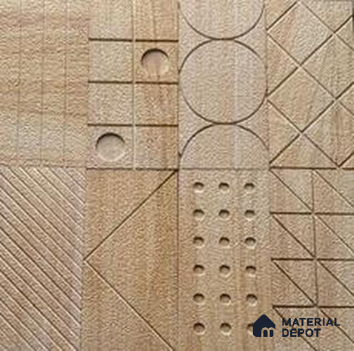 WL 00381 Geometria 400 x 200 mm Natural Stone Wall Cladding |  Stone is a Natural Product, Please Expect Variation in Shades