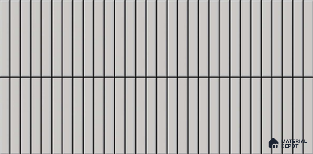 Faux Subway Look TL 11012 C 2 ft x 1 ft Matte Finish Ceramic Wall Tile - 9 mm | Please Expect a Slight Variation of Pattern