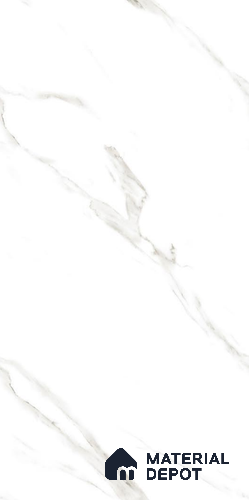 Marble Look Wall & Floor Tile TL 09514 | Glossy Finish 5 ft x 2.62 ft Vitrified Tile - 9 mm | Suitable For Kitchen, Bathroom, Bedroom & Office
