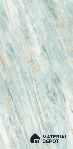 Marble Look Tile TL 09597 4 ft x 2 ft Glossy Finish Vitrified Tile - 9 mm