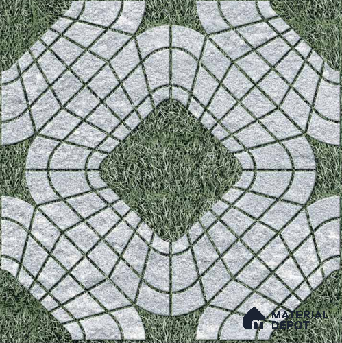 Stone Look  Tile TL 09667 12x12 inch Matte Finish Vitrified Tile - 9 mm | Please Expect a Slight Variation of Pattern