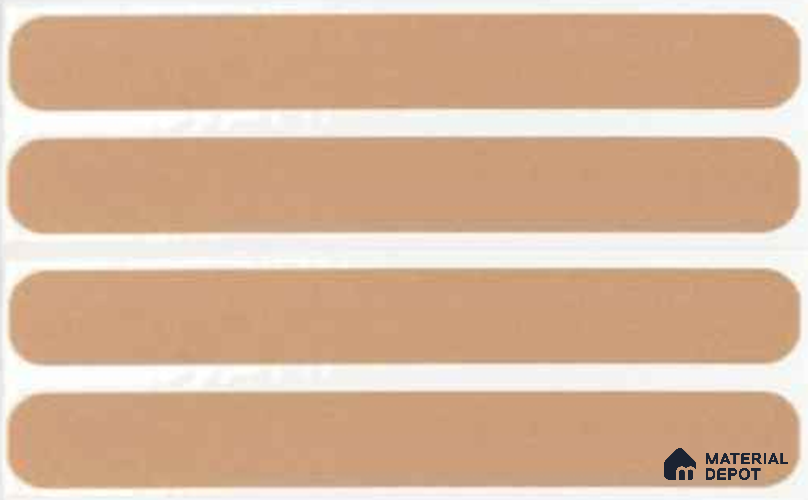 Subway Wall Tile TL 10507 J White Border Design 2 6 in x 2 in Porcelain Matte Finish - 7.7 mm