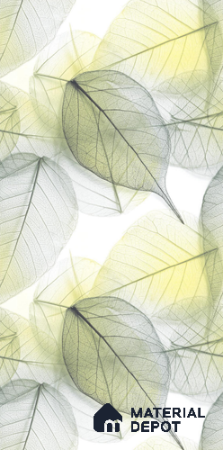 Tropical Wall Tile TL 08716 Green 4 ft x 2 ft Glossy Finish Vitrified Floor & Wall Tile - 8.5 mm