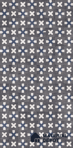 Patterned Look Tile TL 09605 D 4 ft x 2 ft Glossy Finish Vitrified Tile - 9 mm