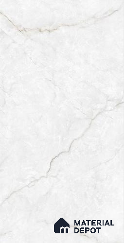 TL 08695 Grey 4 ft x 2 ft Glossy Finish Vitrified Floor & Wall Tile - 8.5 mm