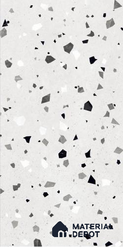 Terrazzo Wall & Floor Tile TL 08710 Grey 4 ft x 2 ft Glossy Finish Vitrified Tile - 8.5 mm