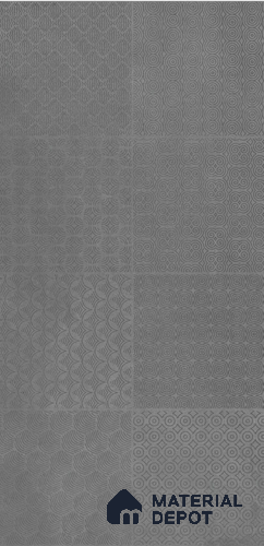 TL 08664 Grey 4 ft x 2 ft Matte Finish Vitrified Floor & Wall Tile - 9 mm