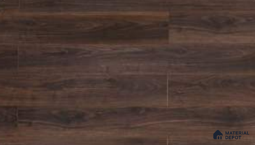 HDF Laminate Wood Floor AC5 Grade LF 00349 B Refined Cappuccino Walnut 73 x 8 inch (1860x196 mm) - 12 mm | 100 HRS Spill Proof | EIR Surface | Anti Static and Stain Resistant | 0.5 mm Small V Groove | Uniclic