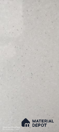 Belina Quartz QR 00368 Arctic Veil White Helsinki Series 11.5 ft x 6.5 ft Quartz - 20 mm | 10 Years of Replacement Warranty | Suitable for Kitchen, Restaurant, Counter Tops, Dining, Reception, office