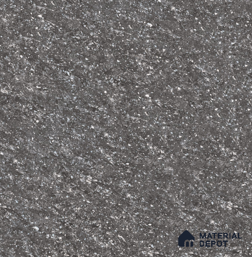 TL 08255 H Black 2 ft x 2 ft High Gloss Finish Vitrified Wall & Floor Tile - 9 mm