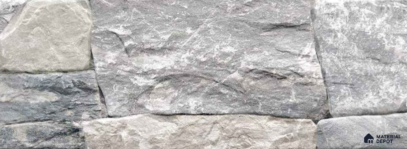 Stone Wall & Floor Tile TL 10511 C 16 in x 6.4 in Porcelain Matte Finish - 9 mm