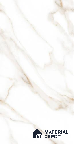 TL 08709 Ivory 4 ft x 2 ft Glossy Finish Vitrified Floor & Wall Tile - 8.5 mm