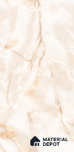 TL 08573 Ivory 4 ft x 2 ft Glossy Finish Vitrified Wall & Floor Tile - 9 mm | Random 4