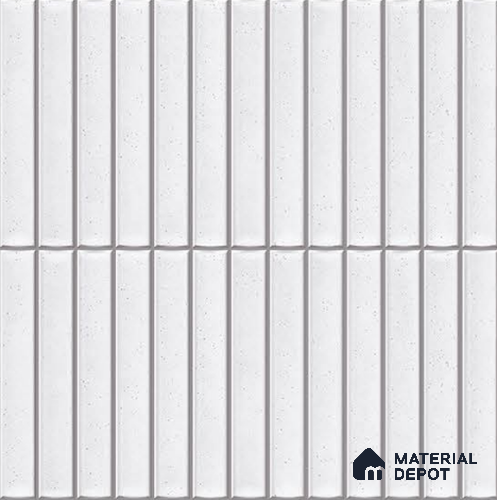 Faux Subway Wall Tile TL 10841  1 ft x 1 ft Glue Matte Finish Ceramic Tile - 9 mm | Please Expect a Slight Variation of Pattern
