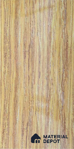 Brown Marble Look Alabaster Sheet/Panel 8 ft x 4 ft - 2 mm | PN 06493 | Suitable for Pooja Room, Feature Wall, Ceiling & Reception | Width is Subjected to 5% Variation