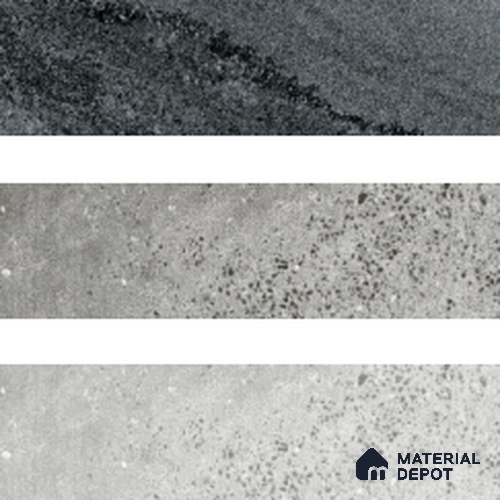 Mosaic Floor & Wall Tile TL 10599 I | 55 X 210 mm (Chip Size  mm) Matte Finish Porcelain Tile - 6 mm | Suitable For Outdoor, Swimming Pool Area