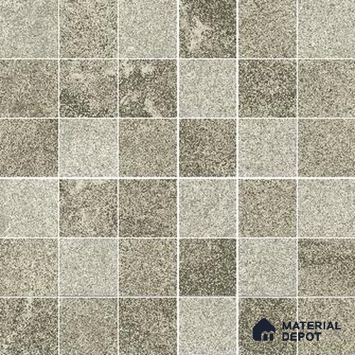 Mosaic Floor & Wall Tile TL 10599 K | 299 x 299 mm (Chip Size 48x48 mm) Matte Finish Porcelain Tile - 6 mm | Suitable For Outdoor, Swimming Pool Area