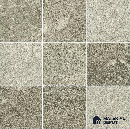 Mosaic Floor & Wall Tile TL 10599 J | 299 x 299 mm (Chip Size 98x98 mm) Matte Finish Porcelain Tile - 6 mm | Suitable For Outdoor, Swimming Pool Area