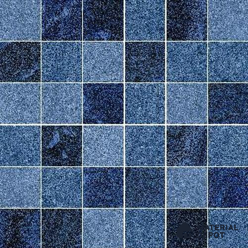 Mosaic Floor & Wall Tile TL 10599 E | 299 x 299 mm (Chip Size 48x48 mm) Matte Finish Porcelain Tile - 6 mm | Suitable For Outdoor, Swimming Pool Area