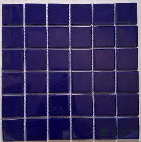 Mosaic Floor & Wall Tile TL 10620 | 303 X 303 mm (Chip Size 48x48 mm) Glossy Finish Porcelain Tile - 6 mm | Suitable For Outdoor, Swimming Pool Area