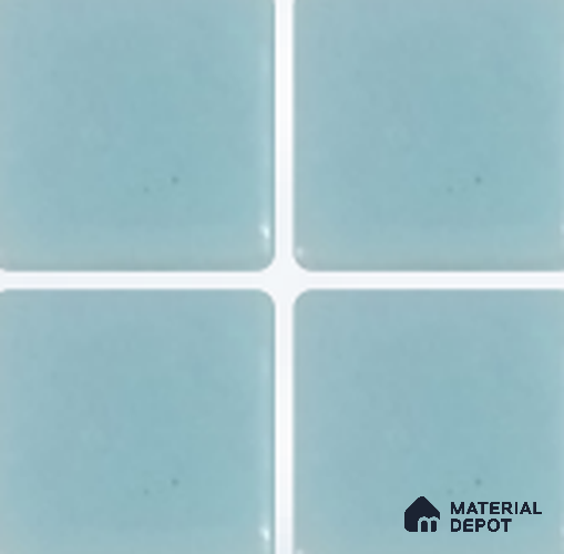 Mosaic Floor & Wall Tile TL 10676 H | 317.6 x 317.6 mm (Chip Size 25x25 mm) Glossy Finish Glass Tile - 5 mm | Suitable For Outdoor, Swimming Pool Area