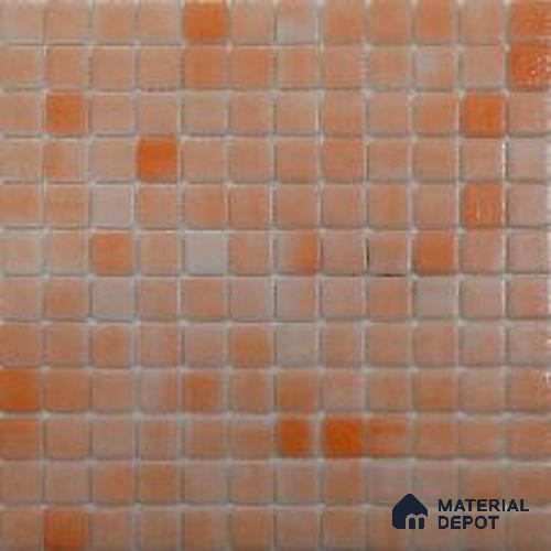 Mosaic Floor & Wall Tile TL 10698 | 317.6 x 317.6 mm (Chip Size 25x25 mm) Glossy Finish Glass Tile - 5 mm | Suitable For Outdoor, Swimming Pool Area