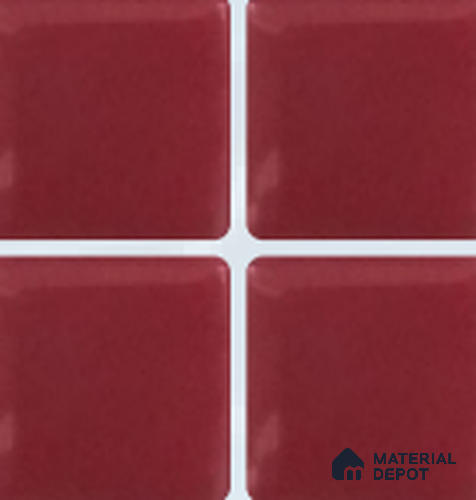 Mosaic Floor & Wall Tile TL 10681 B | 317.6 x 317.6 mm (Chip Size 25x25 mm) Glossy Finish Glass Tile - 5 mm | Suitable For Outdoor, Swimming Pool Area
